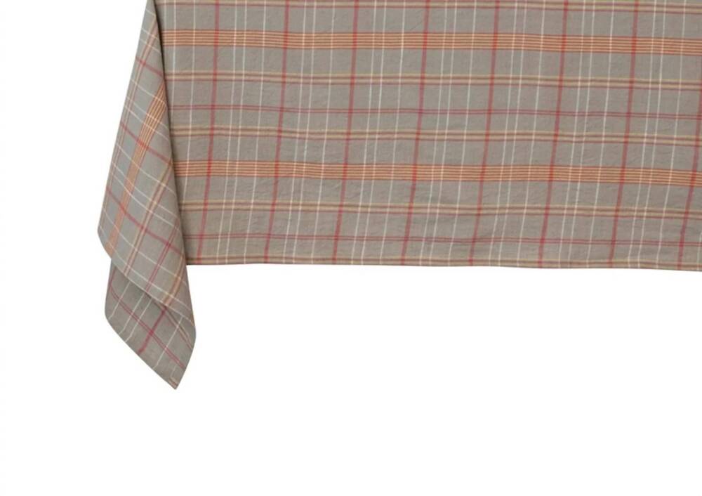 NEW CREATIVE CO-OP woven cotton plaid tablecloth in multi color